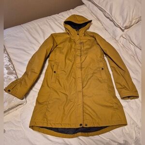 Fjallraven Kiruna Acorn Yellow Winter Parka Coat Jacket. Size M